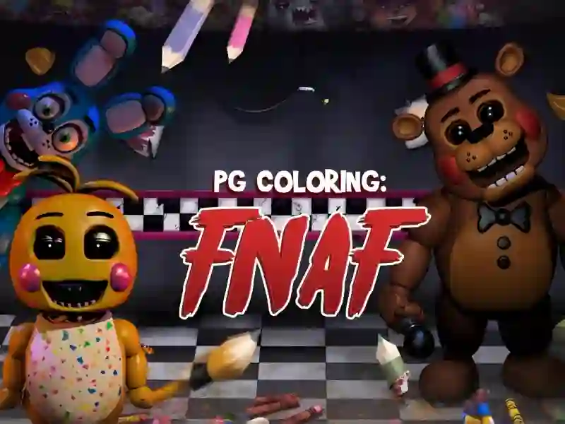 Gêm PG Coloring: FNAF ar-lein