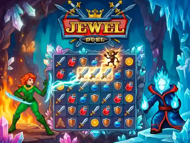 Gêm Jewel Duel ar-lein