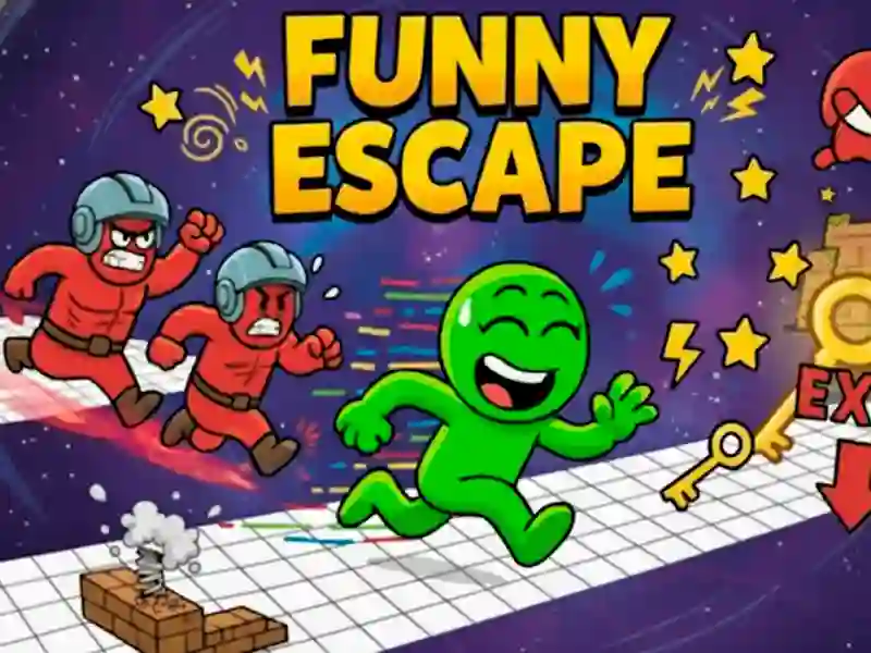 Gêm Funny Escape ar-lein