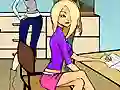 Gêm Candy the Naughty Cheerleader ar-lein