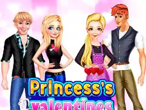 Gêm Princess Valentines Day Party ar-lein