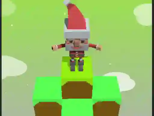 Gêm X-mas Downhill ar-lein