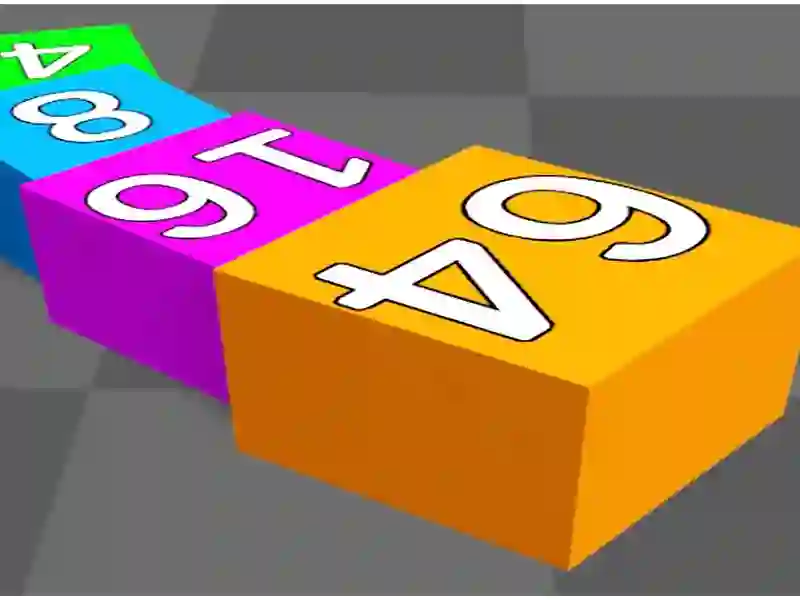 Gêm Cube Arena 2048 Merge Numbers ar-lein
