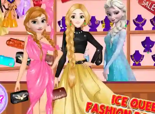 Gêm Ice Queen Fashion Boutique ar-lein