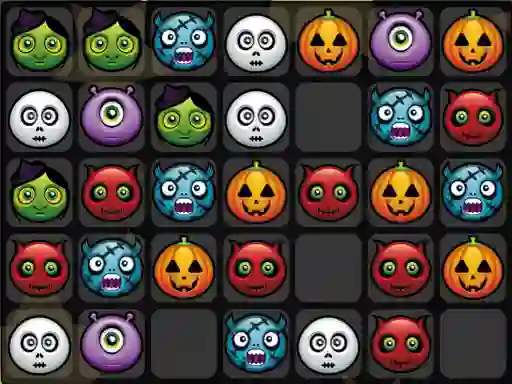 Gêm Halloween Puzzle ar-lein