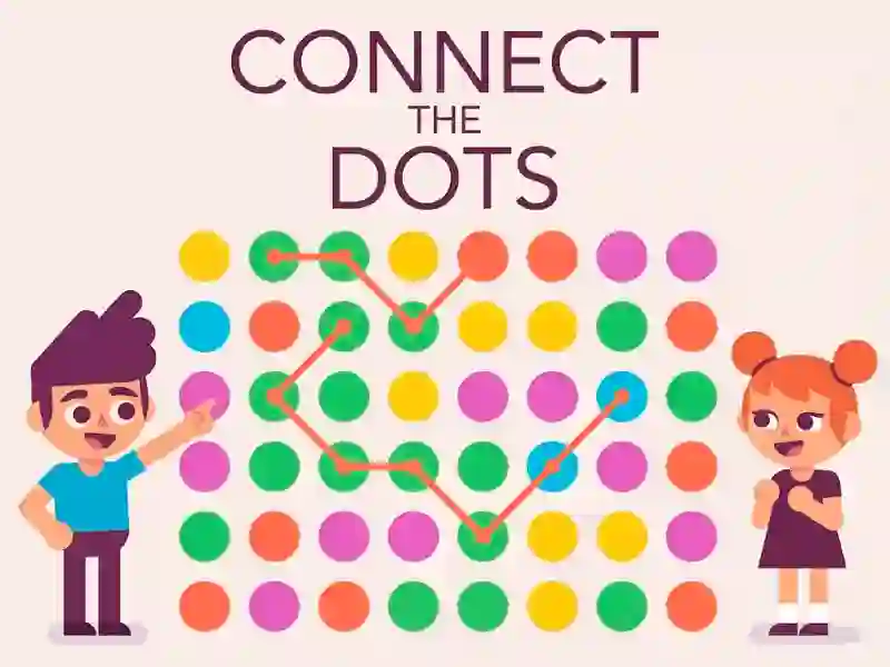 Gêm Connect the Dots ar-lein