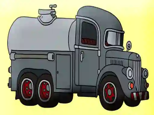 Gêm Tank Trucks Coloring ar-lein