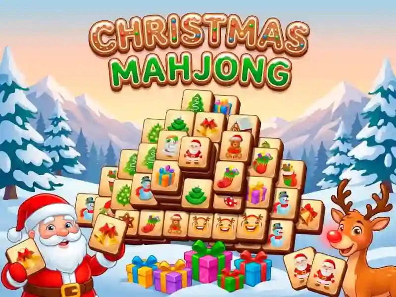 Gêm Christmas Mahjong ar-lein