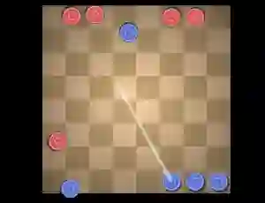 Gêm Angry Checkers ar-lein