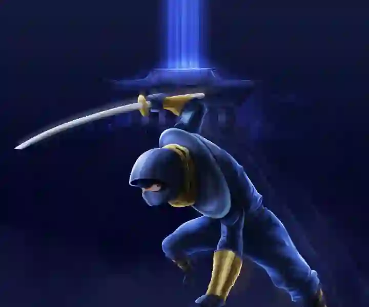 Gêm Ninja Dash ar-lein