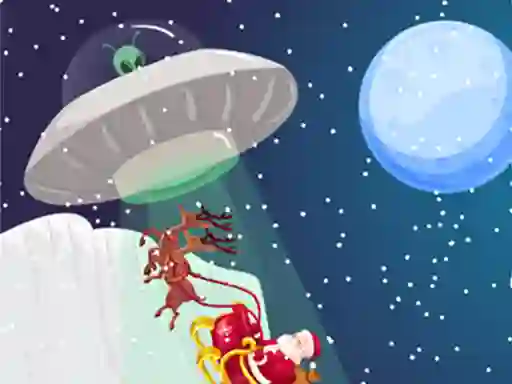 Gêm Christmas Santa Claus Alien War ar-lein