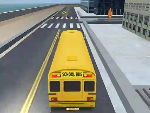 Gêm School Bus Simulation Master ar-lein