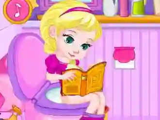 Gêm Potty Train Baby Elsa ar-lein