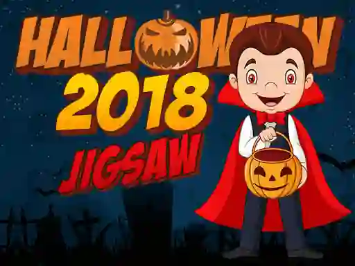 Gêm Halloween 2018 Jigsaw ar-lein