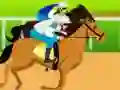 Gêm Horse racing typing ar-lein