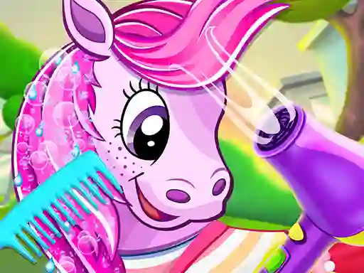 Gêm Pony Pet Salon ar-lein