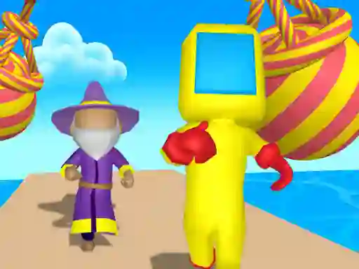 Gêm Run Royale Knockout ar-lein