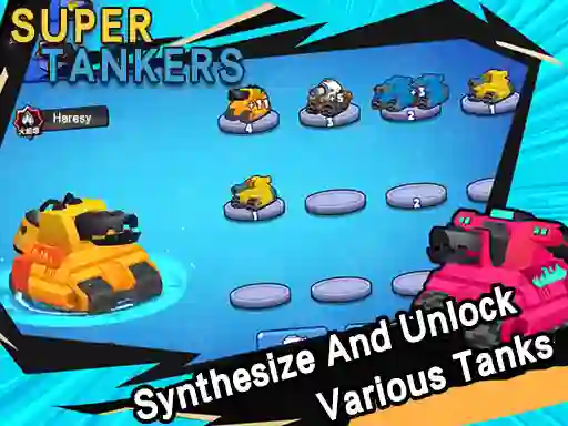 Gêm Super Tankers ar-lein