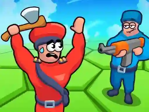 Gêm Tile Hex World: Red vs Blue ar-lein