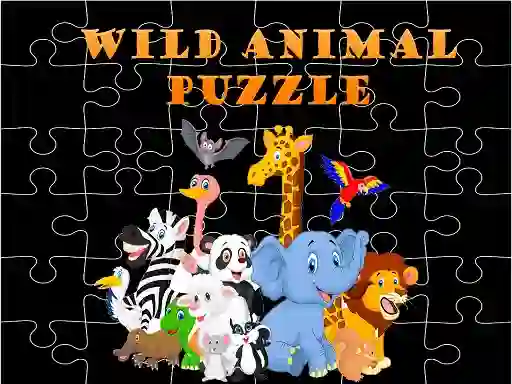 Gêm Wild Animals Puzzle ar-lein