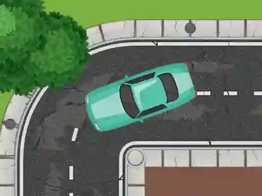 Gêm Stay On Road ar-lein