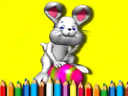 Gêm Back To School: Easter Coloring Book ar-lein