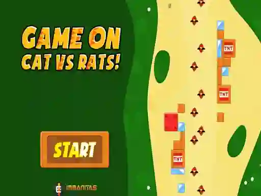 Gêm Game On Cat vs Rats! ar-lein