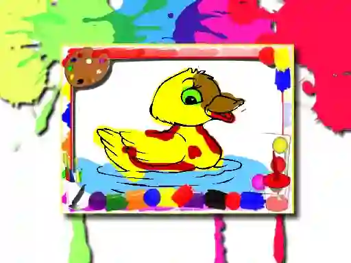 Gêm Kids Coloring Book ar-lein