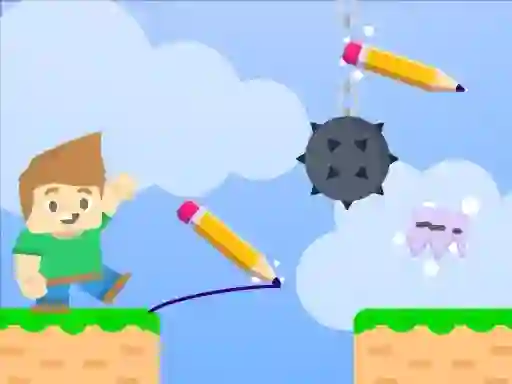 Gêm Adventures Thomas: Draw and Erase ar-lein