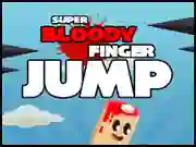 Gêm Super Bloody Finger Jump ar-lein