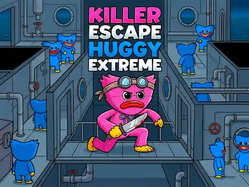 Gêm Killer Escape Huggy Extreme ar-lein