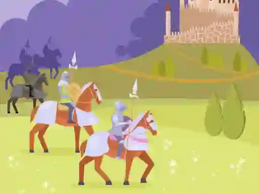 Gêm Medieval Knights Match 3 ar-lein