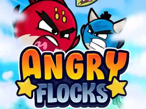 Gêm Angry Flocks ar-lein