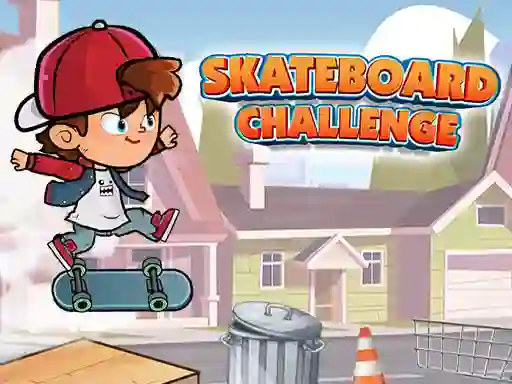 Gêm Skateboard Challenge ar-lein