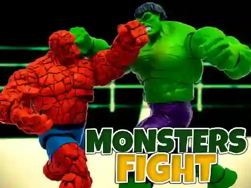 Gêm Monsters Fight ar-lein