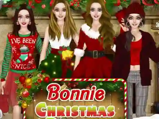 Gêm Bonnie Christmas Parties ar-lein