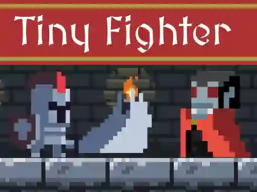 Gêm Tiny Fighter Unstoppable Run ar-lein