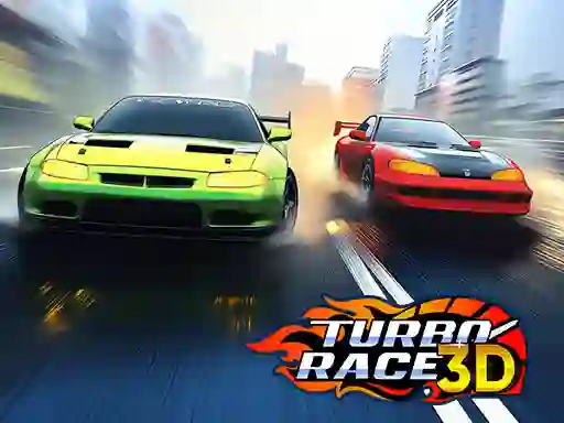 Gêm Turbo Race 3D ar-lein
