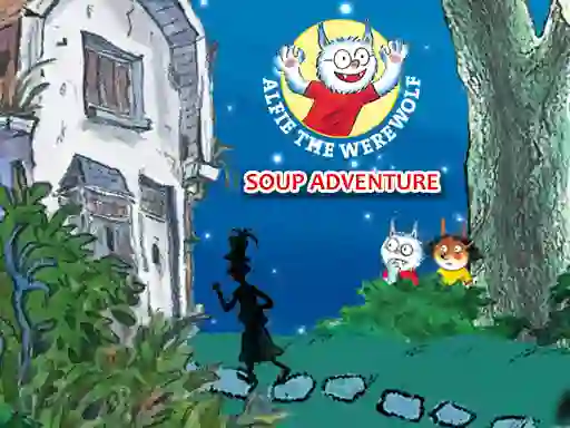 Gêm Alfie The Werewolf: Soup Adventure ar-lein