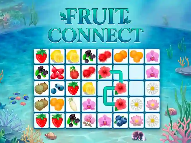 Gêm Fruit Connect ar-lein