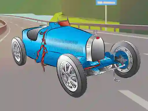 Gêm Vintage Cool Cars Memory ar-lein