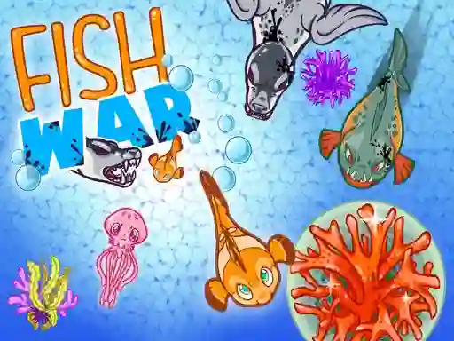 Gêm Fish War ar-lein