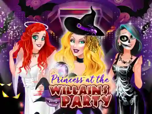 Gêm Princess At The Villains Party ar-lein