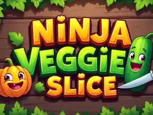 Gêm Ninja Veggie Slice ar-lein