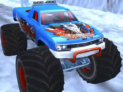 Gêm Winter Monster Truck ar-lein