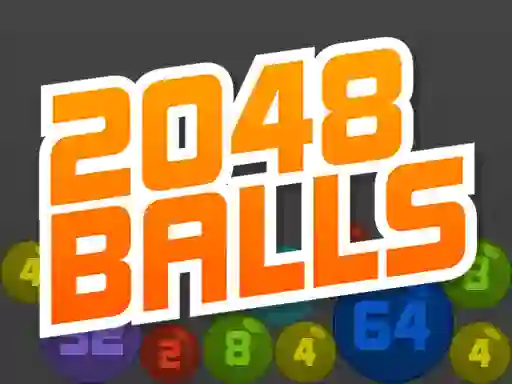Gêm 2048 Balls ar-lein