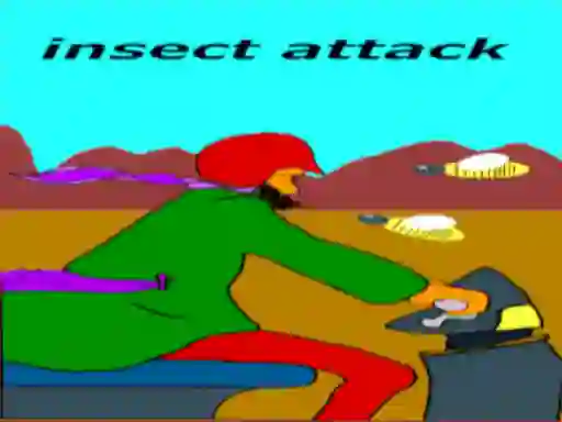 Gêm Insect Attack ar-lein