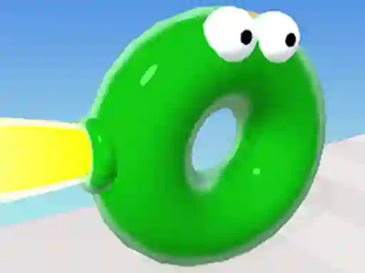 Gêm Bouncy Blob Race: Obstacle Course ar-lein
