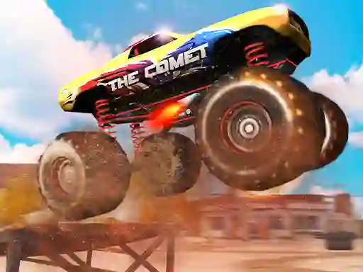Gêm Monster Truck Stunt Racing ar-lein