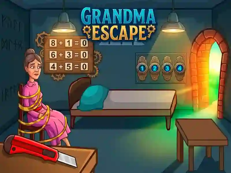Gêm Grandma Escape ar-lein